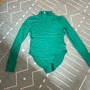 & Other Stories Green Bodysuit Size M